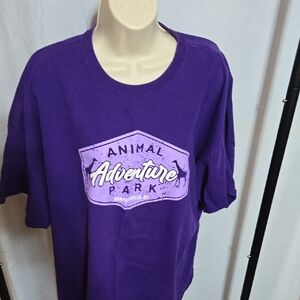 Purple Animal Adventure Park T-Shirt